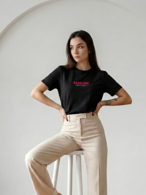 Nagaland Coordinates – Unisex Black T-Shirt