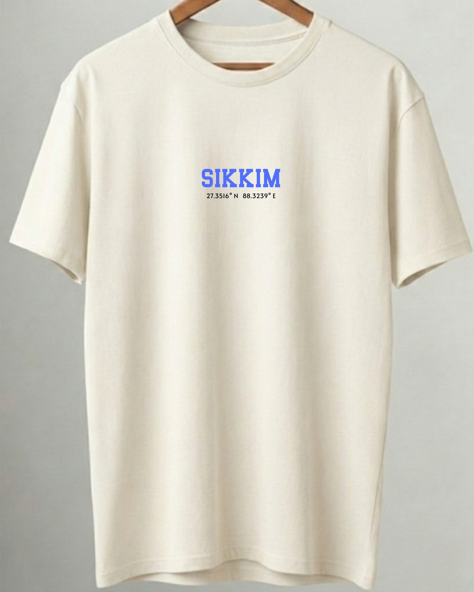 Sikkim Coordinates – Unisex White T-Shirt - Image 4