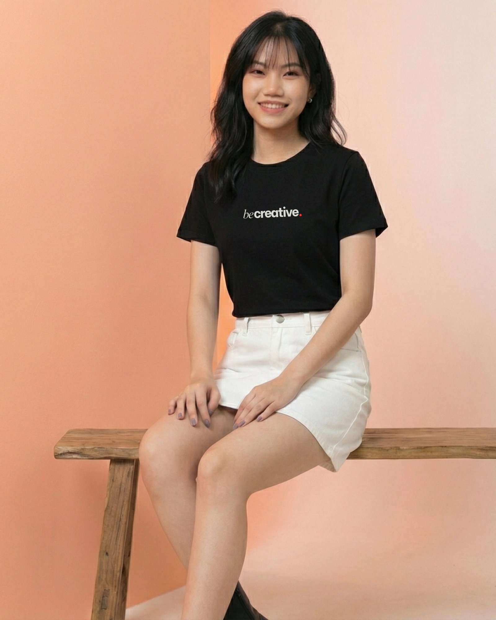 becreative – Black Minimal Designer Tee