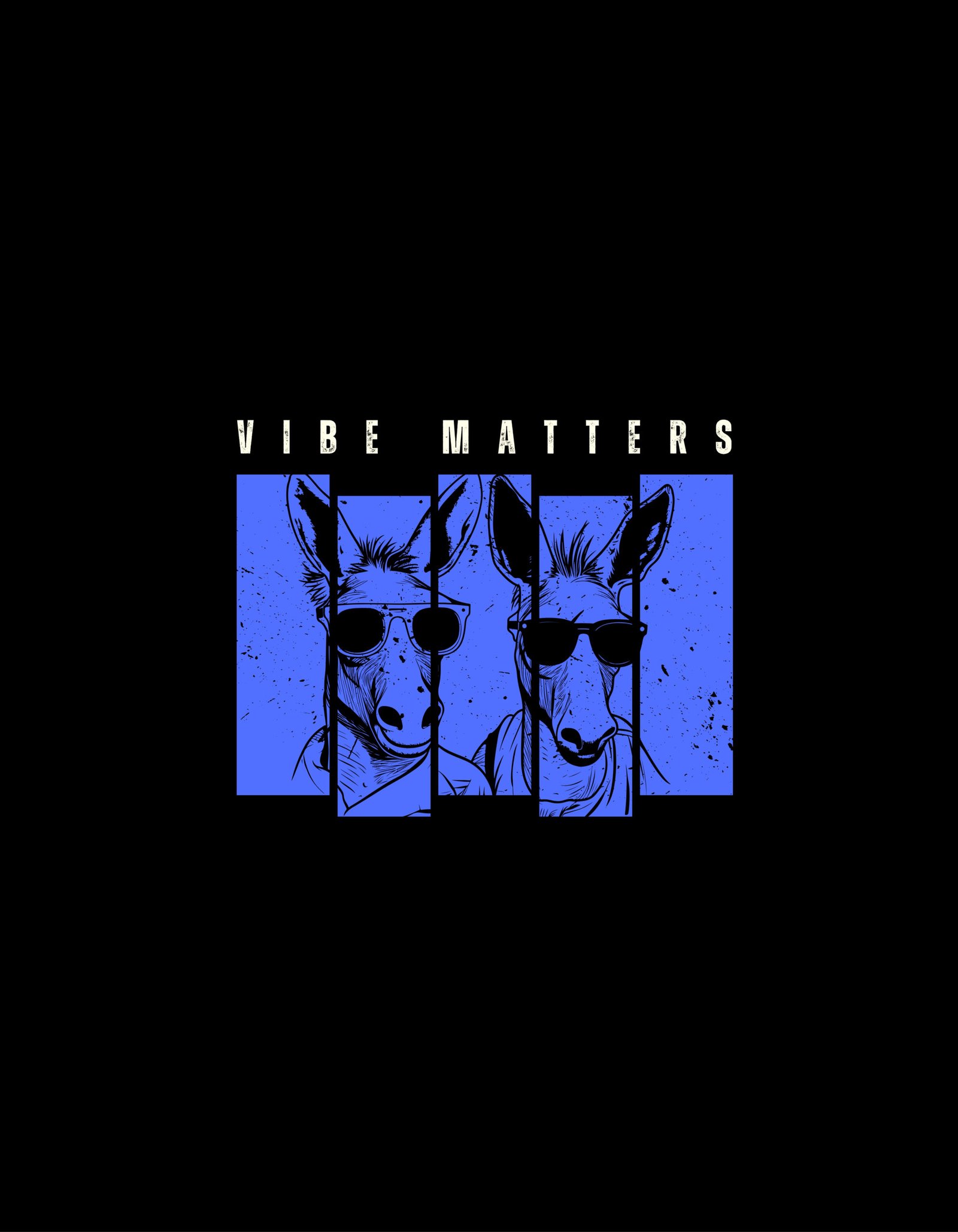 Vibe Matters – Black Minimal Tee - Image 3